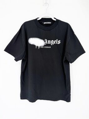 Palm Angels Black Las Vegas T-Shirt XXL